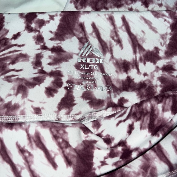 RBX Tie Dye XL Leggings - Picture 3 of 4